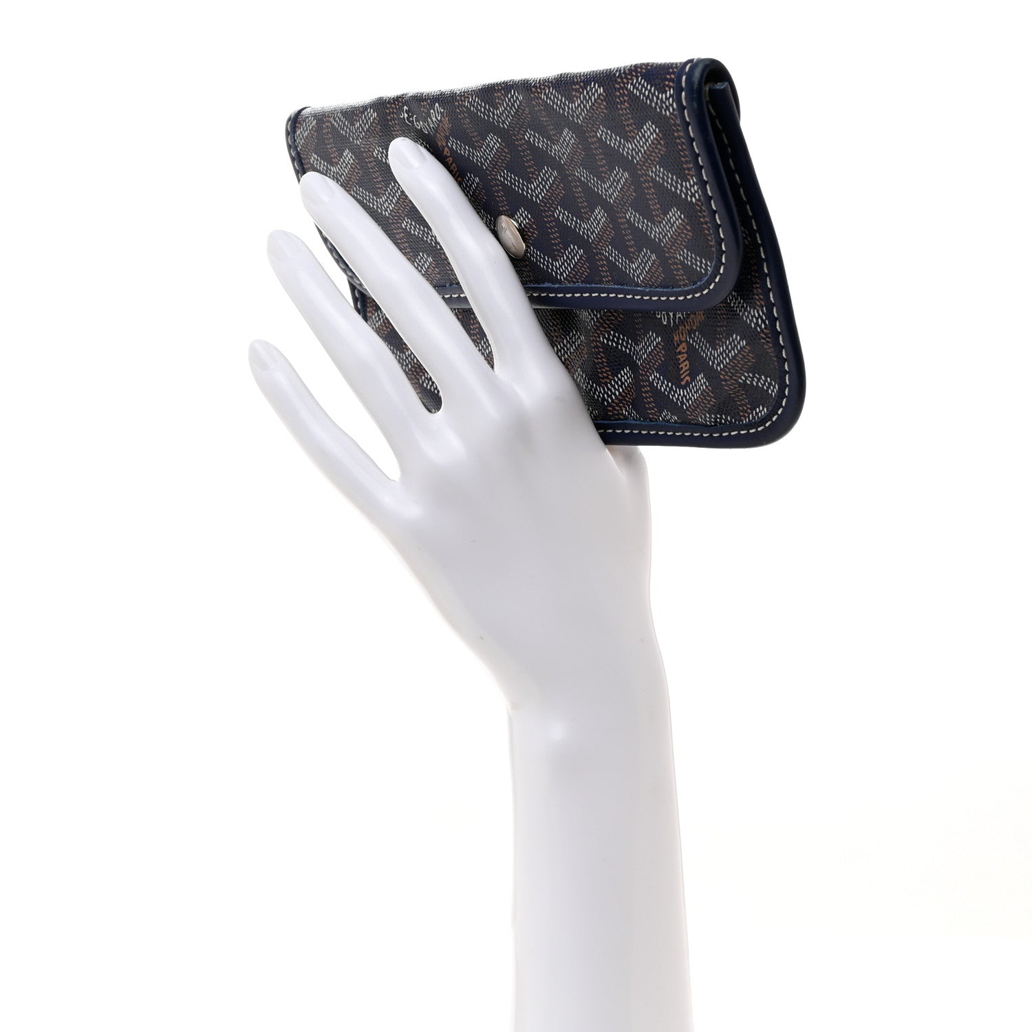 Goyard Goyardine Pouch Navy 2 of 7