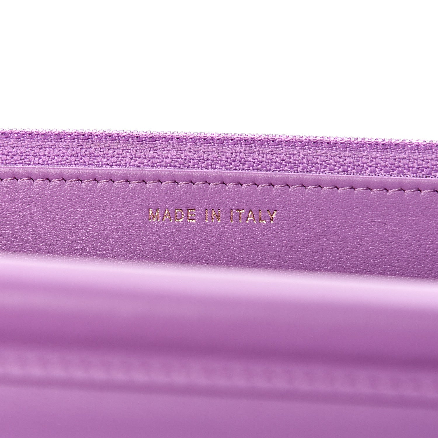 Chanel Caviar Quilted Boy Wallet On Chain WOC Purple 7 of 12