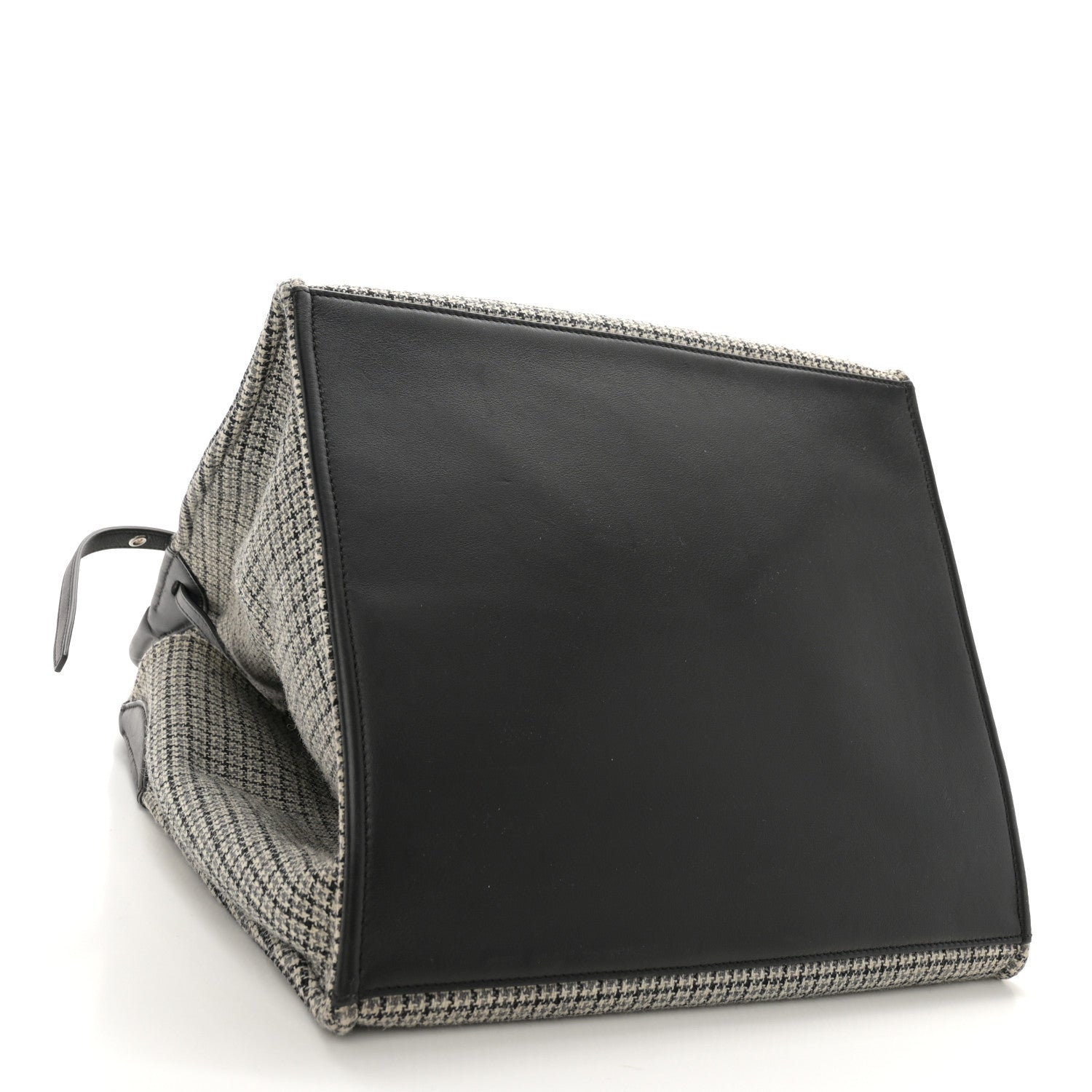 Celine Tweed Smooth Calfskin Medium Big Bag Black 4 of 10