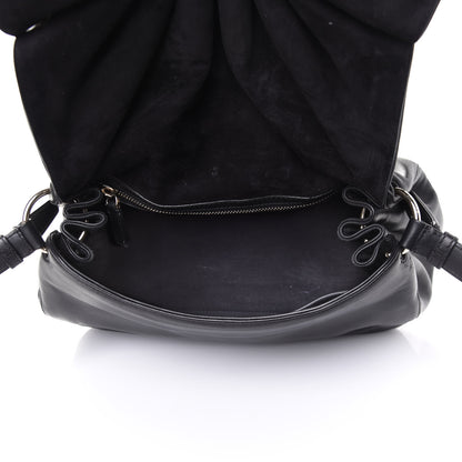 Valentino Garavani Smooth Calfskin Mini Bloomy Crossbody Bag Black 4 of 4