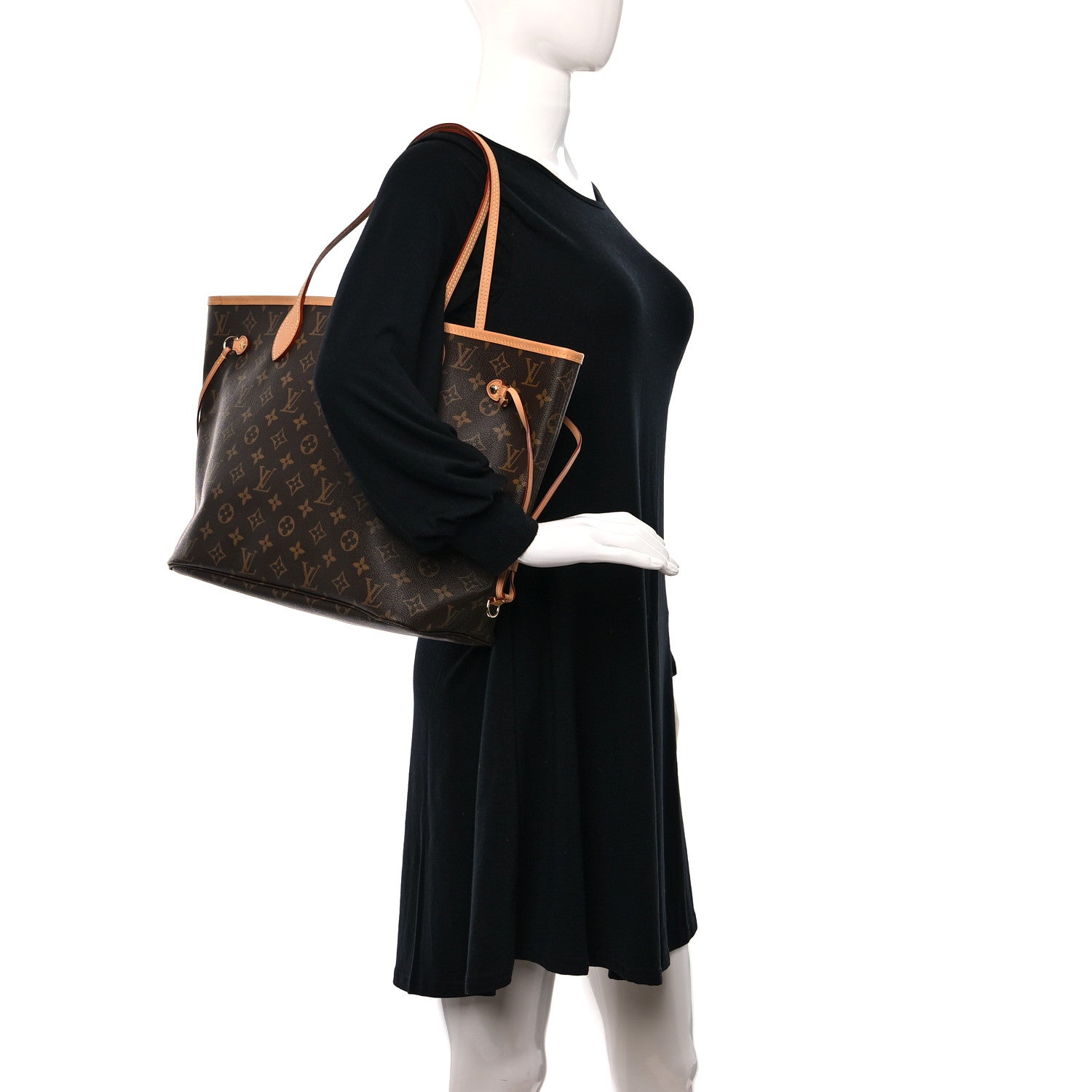 Louis Vuitton Monogram Neo Neverfull MM Pivoine 2 of 9