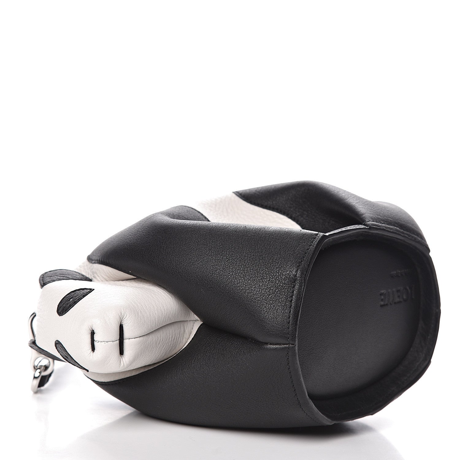 Loewe Calfskin Panda Crossbody Black White 6 of 9