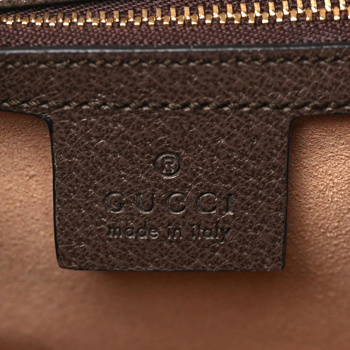 GG Supreme Monogram Textured Dollar Calfskin Web Medium Ophidia Boston Beige Ebony New Acero