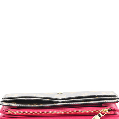 Louis Vuitton Monogram 2015 Christmas Animation Sarah Wallet Hibiscus 8 of 9