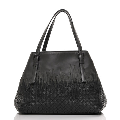 Bottega Veneta Nappa Intrecciato Medium Flow Wave Tote Ardoise 1 of 6