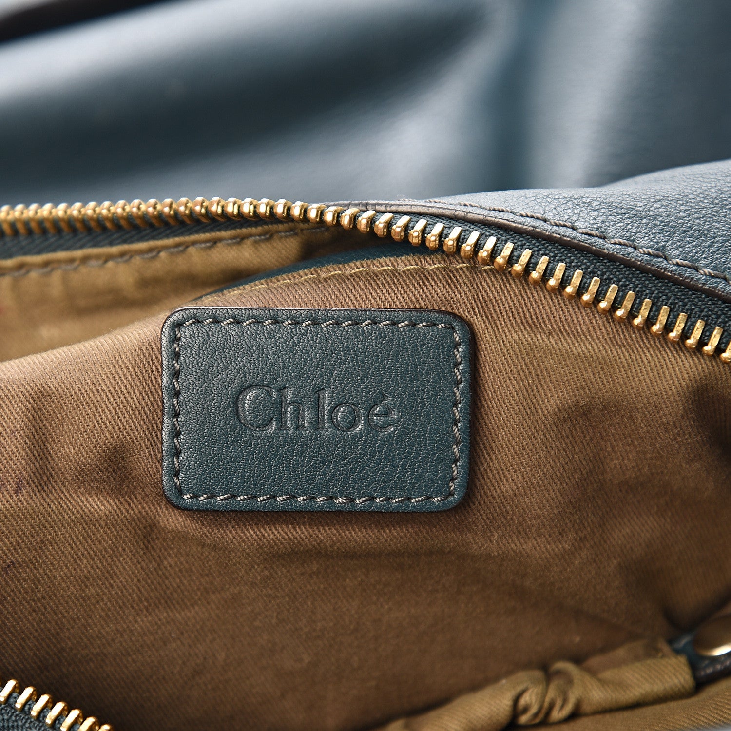 Chloe Calfskin Medium Marcie Hobo Teal 5 of 8