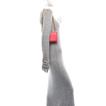 Saint Laurent Grain De Poudre Small Monogram Kate Satchel Rose Clair 2 of 14