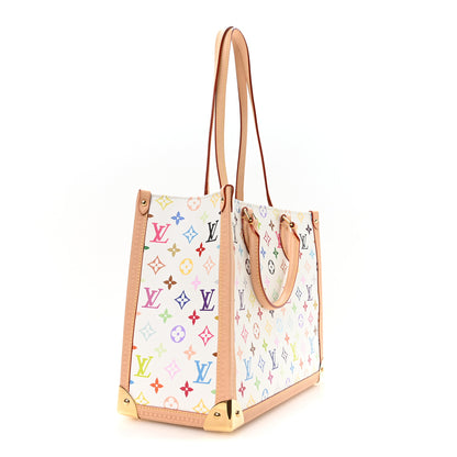 Louis Vuitton LV X TM Monogram Multicolor Onthego MM White 3 of 10