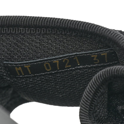 Christian Dior Shiny Technical Fabric Oblique Dio(r)evolution Slide Sandals 37 Black 8 of 9
