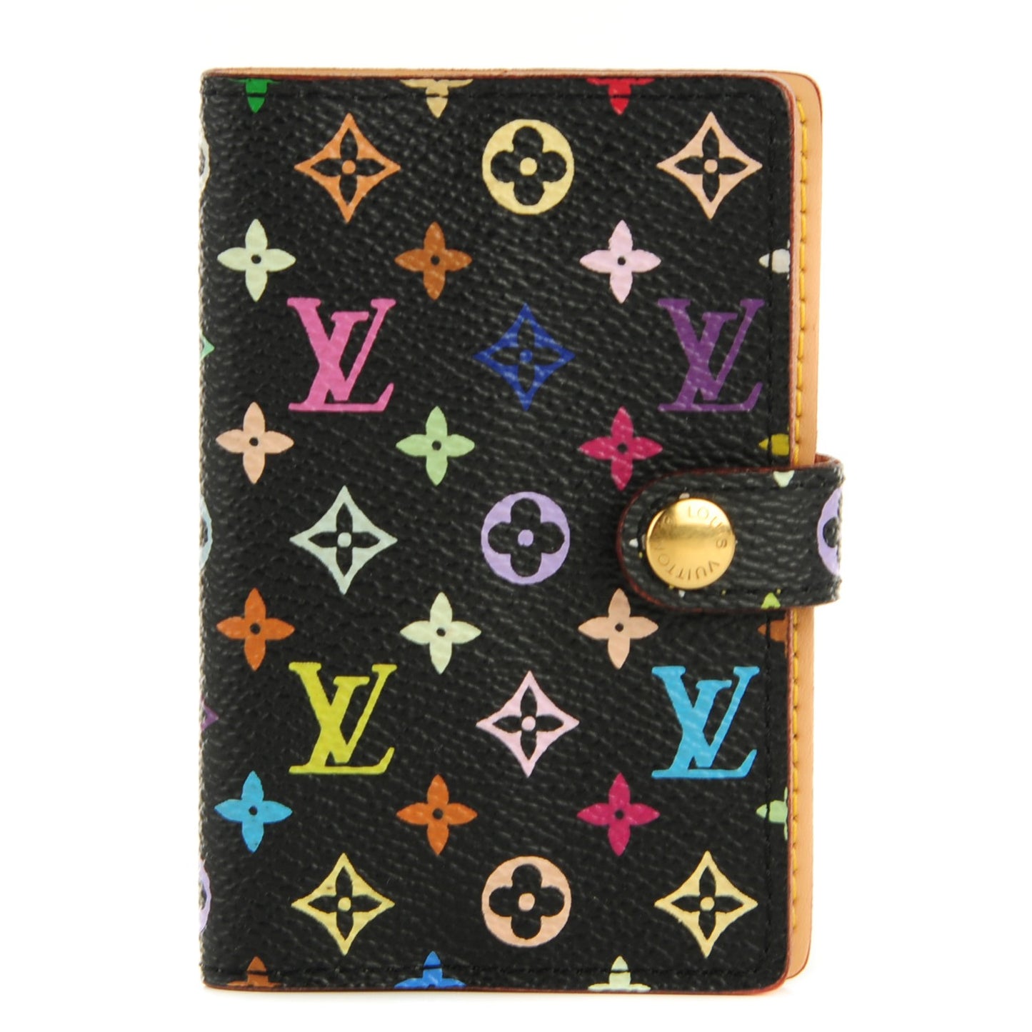 Monogram Multicolor Carnet de Bal Mini Agenda Cover Black