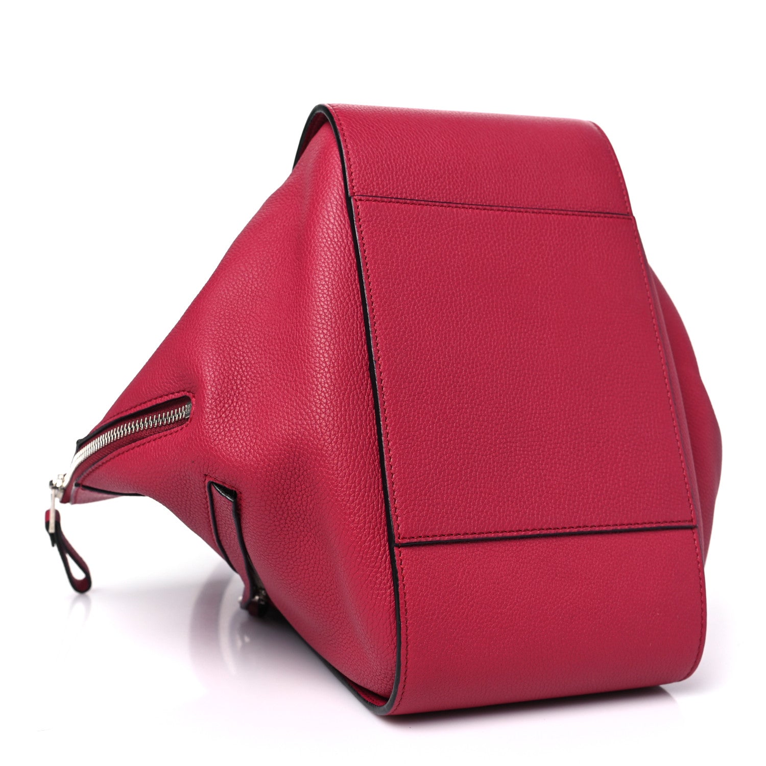 Loewe Grained Calfskin Small Hammock Shoulder Bag Raspberry 4 of 10