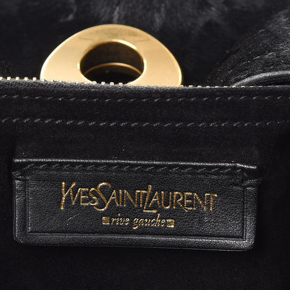 Saint Laurent Pony Hair Patent Large Muse Two Black 6 of 8