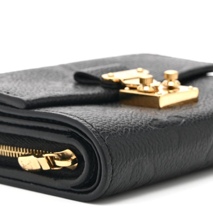 Louis Vuitton Empreinte Metis Compact Wallet Black 9 of 11