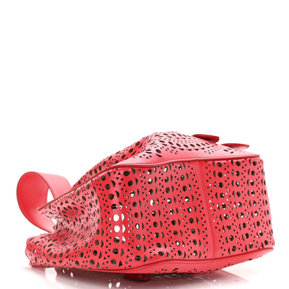 Alaia Calfskin Vienne Rose-Marie 19 Bag Red 4 of 9