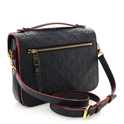 Louis Vuitton Empreinte Pochette Metis Marine Rouge 4 of 10