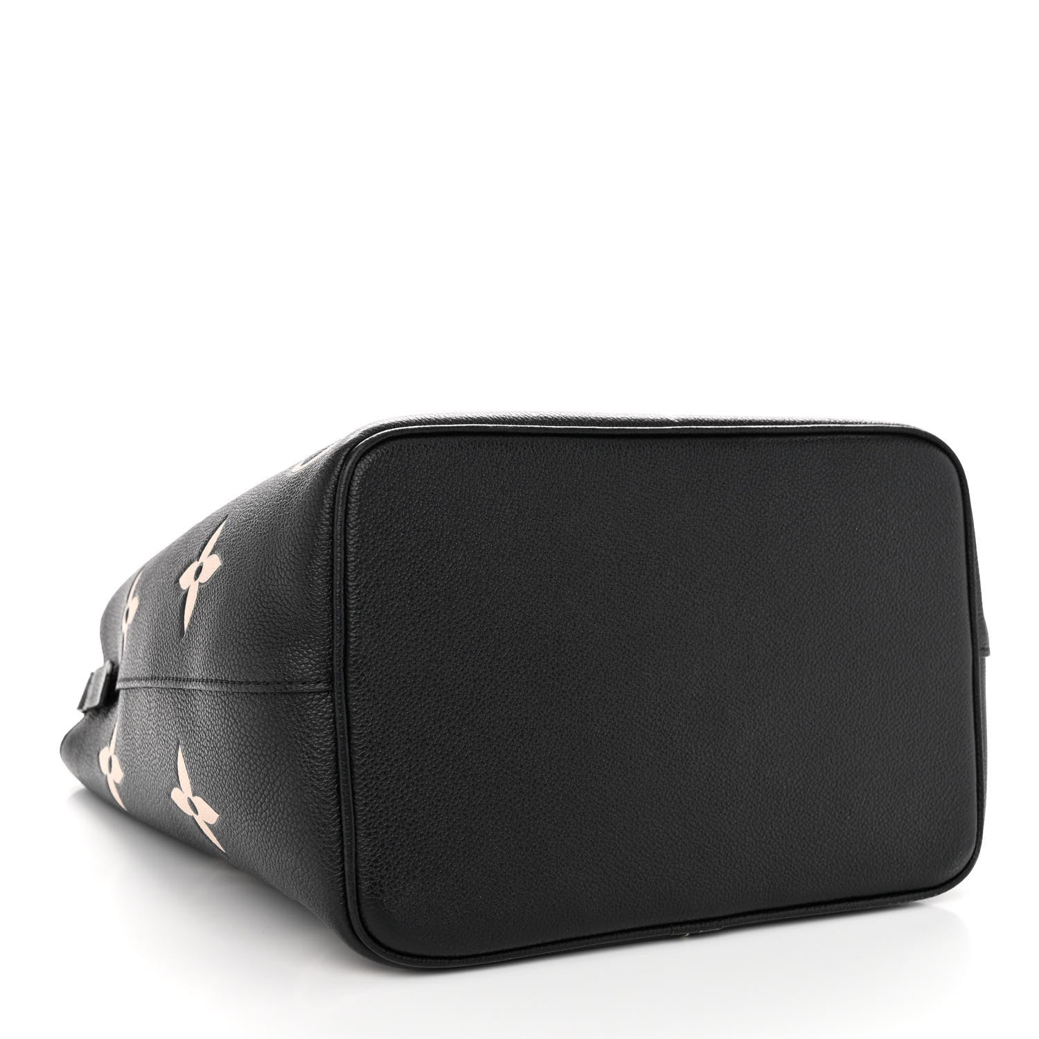 Louis Vuitton Empreinte Monogram Giant Neonoe MM Black Beige 5 of 10