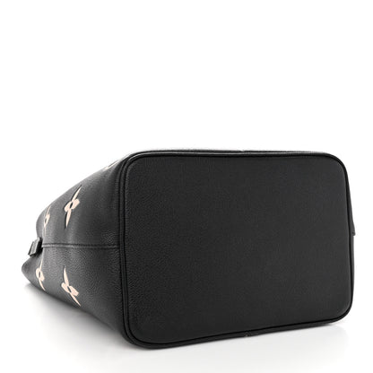 Louis Vuitton Empreinte Monogram Giant Neonoe MM Black Beige 5 of 10