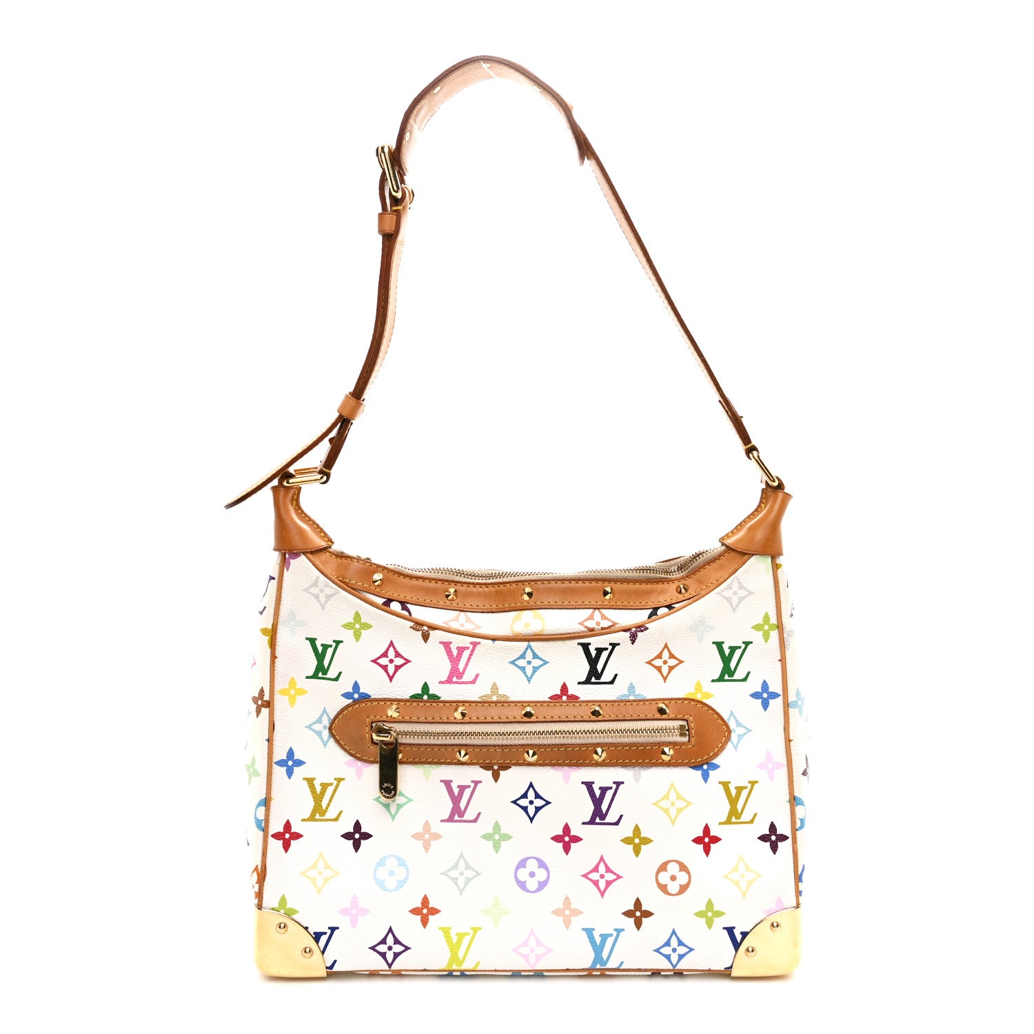 Louis Vuitton Monogram Multicolor Boulogne White 1 of 9