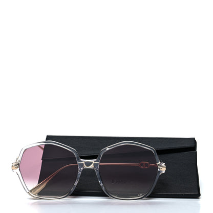 Christian Dior Acetate DiorLink 2 Sunglasses Pink Gold 9 of 9