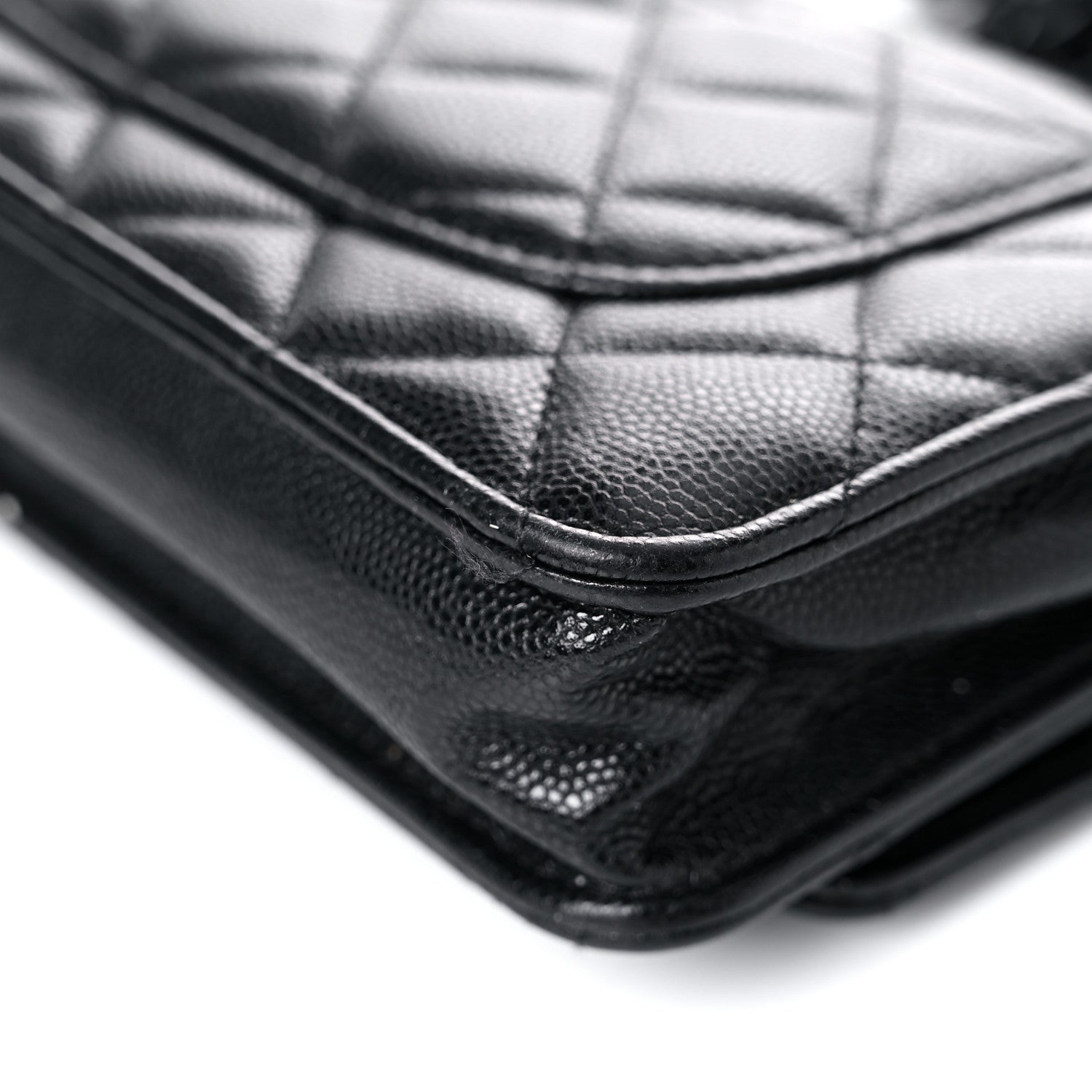 Chanel Caviar Quilted My Everything Wallet On Chain WOC Black 12 of 25