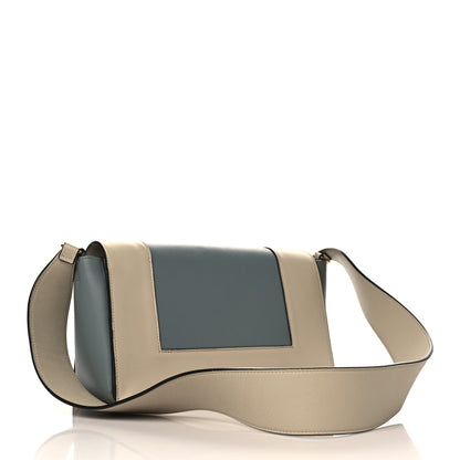 Celine Shiny Smooth Calfskin Medium Frame Shoulder Bag Grege Storm 3 of 10