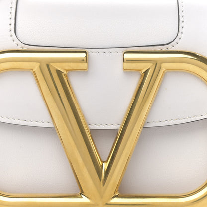 Valentino Garavani Calfskin Small Supervee Crossbody Bag Optic White 7 of 10