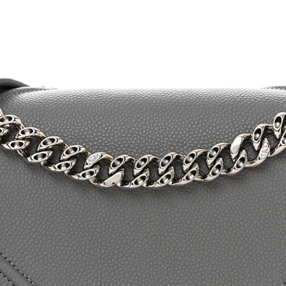Christian Dior Grained Calfskin Medium Diorama Flap Bag Gris 8 of 12