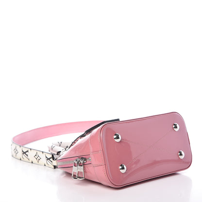 Louis Vuitton Patent Monogram Alma BB Rose Blush 4 of 8