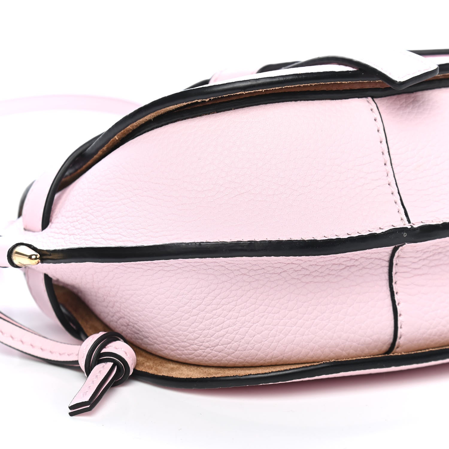 Loewe Grained Calfskin Mini Gate Crossbody Bag Pastel Pink 7 of 8