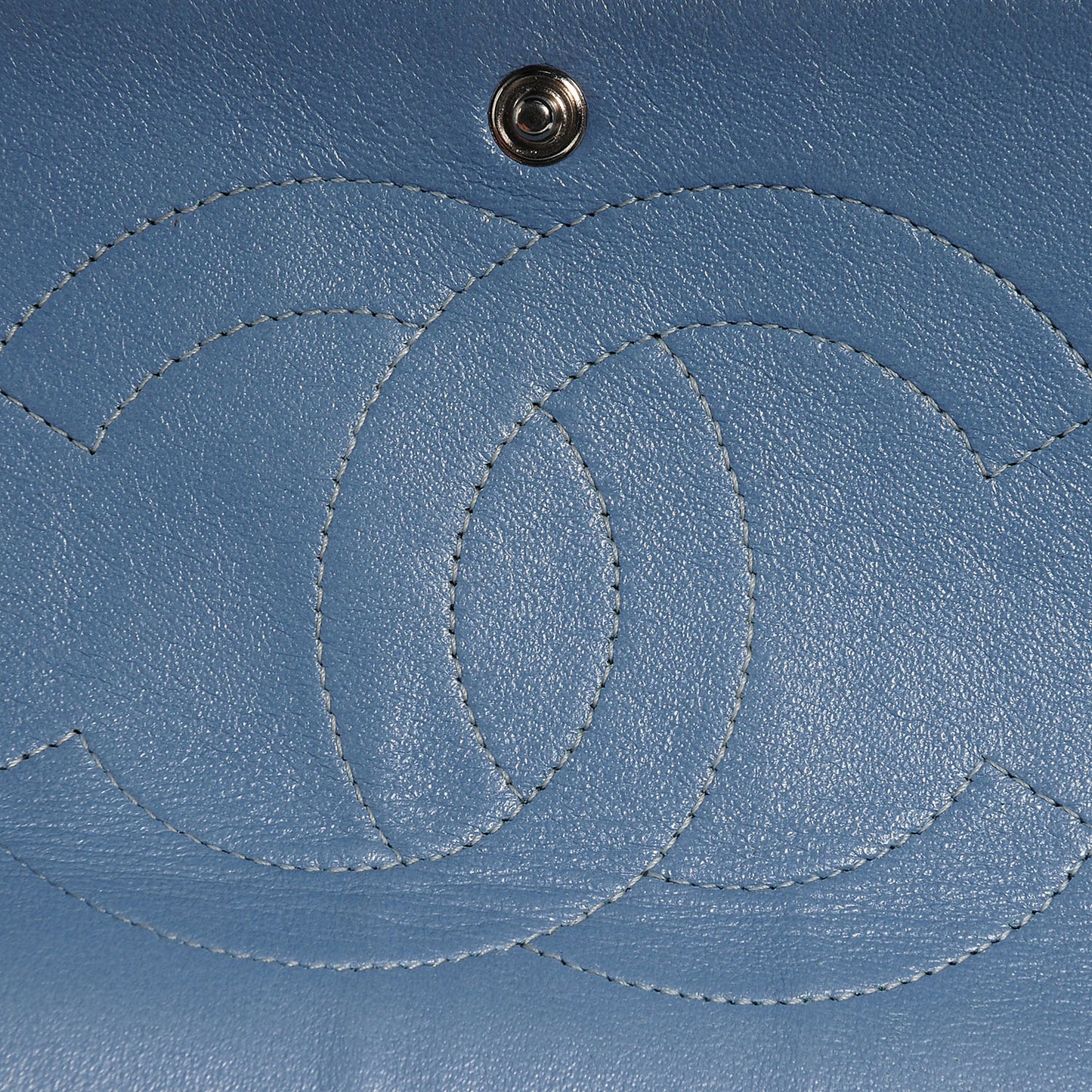 Patent Maxi Double Flap Light Blue