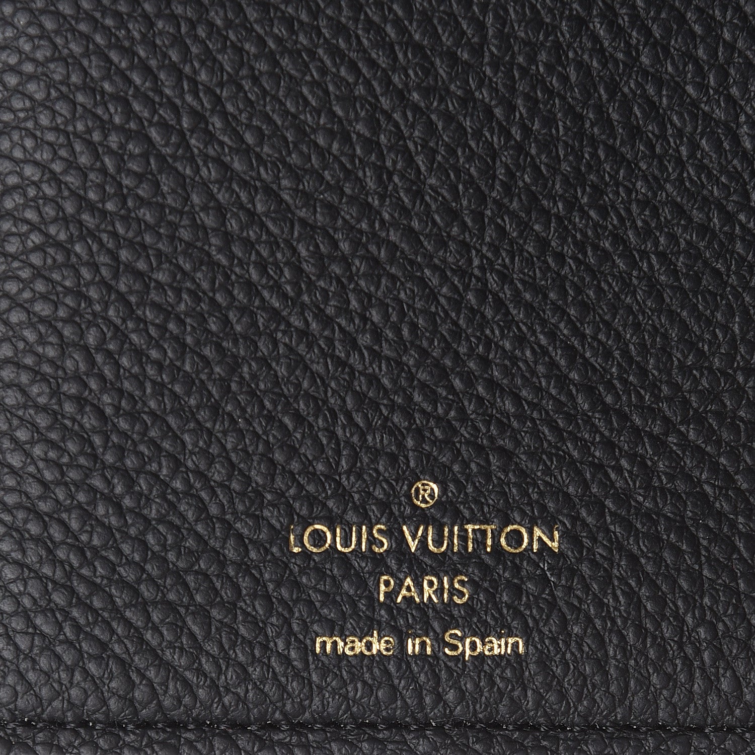 Louis Vuitton Monogram Pallas Compact Wallet Black 6 of 7