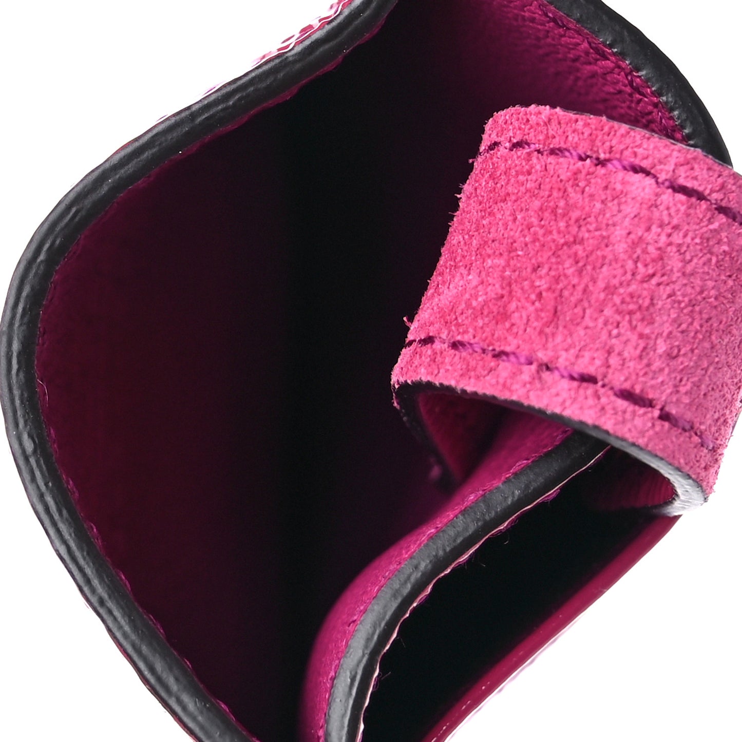 Patent Soho Envelope Card Case Bright Bougainvillea