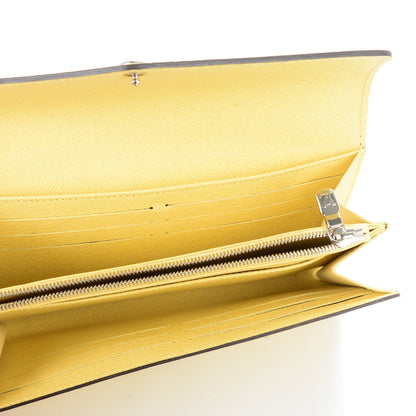 Louis Vuitton Epi Sarah Wallet NM Jaune Pale 5 of 7