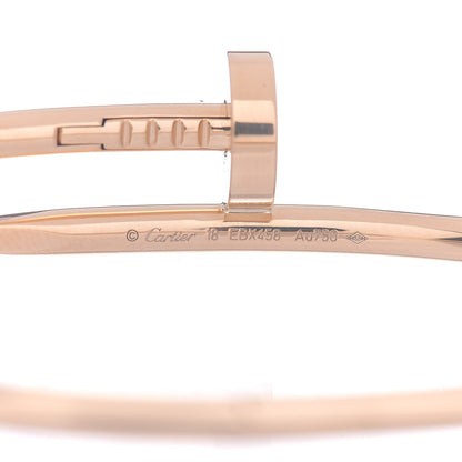 Cartier 18K Yellow Gold Juste Un Clou Bracelet 18 4 of 5