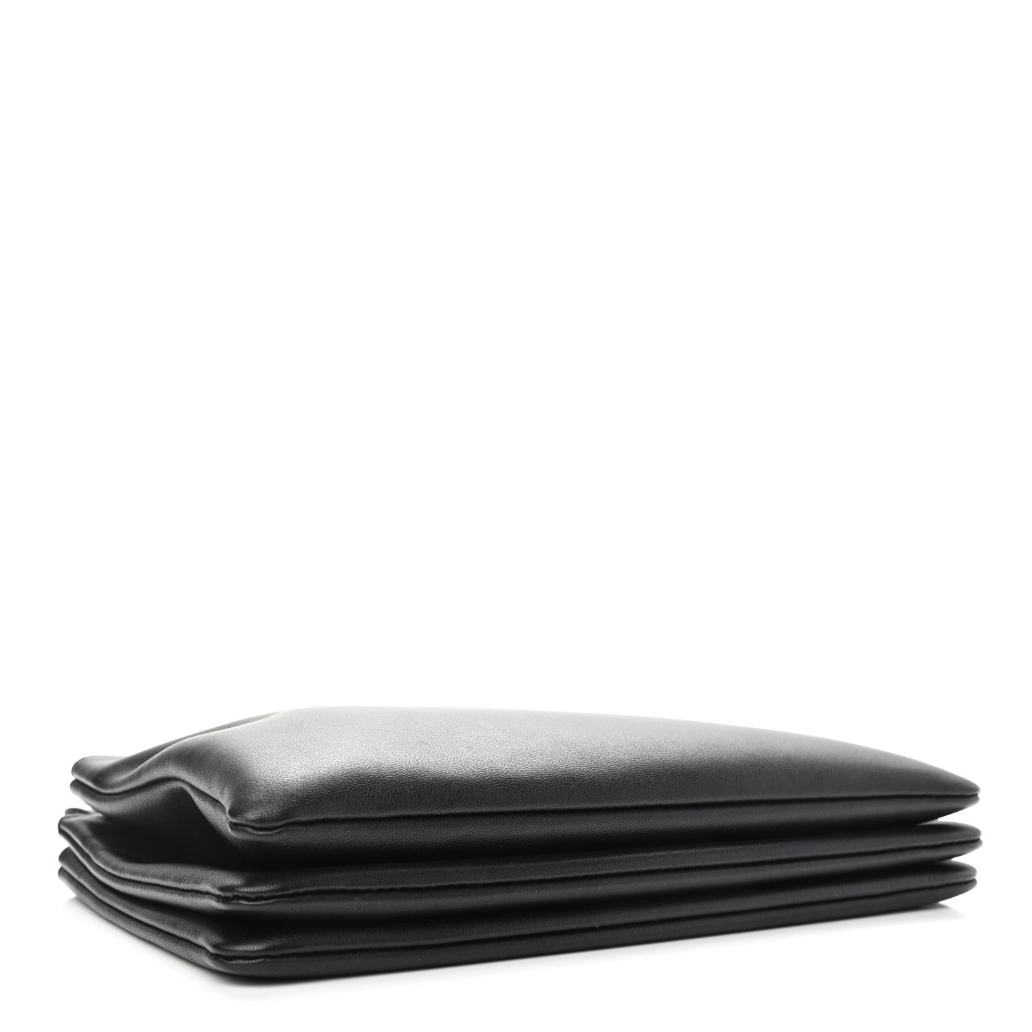 Celine Lambskin Large Trio Crossbody Bag Black 4 of 11