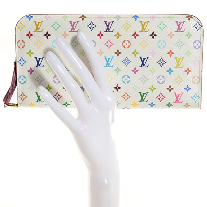 Louis Vuitton Monogram Multicolor Insolite Wallet White Eglantine 2 of 8