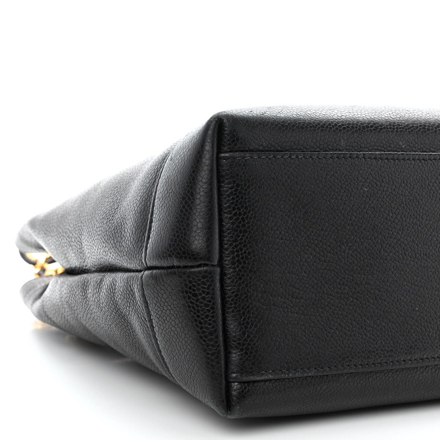 Chanel Caviar Large CC Shoulder Bag Black 14 of 17