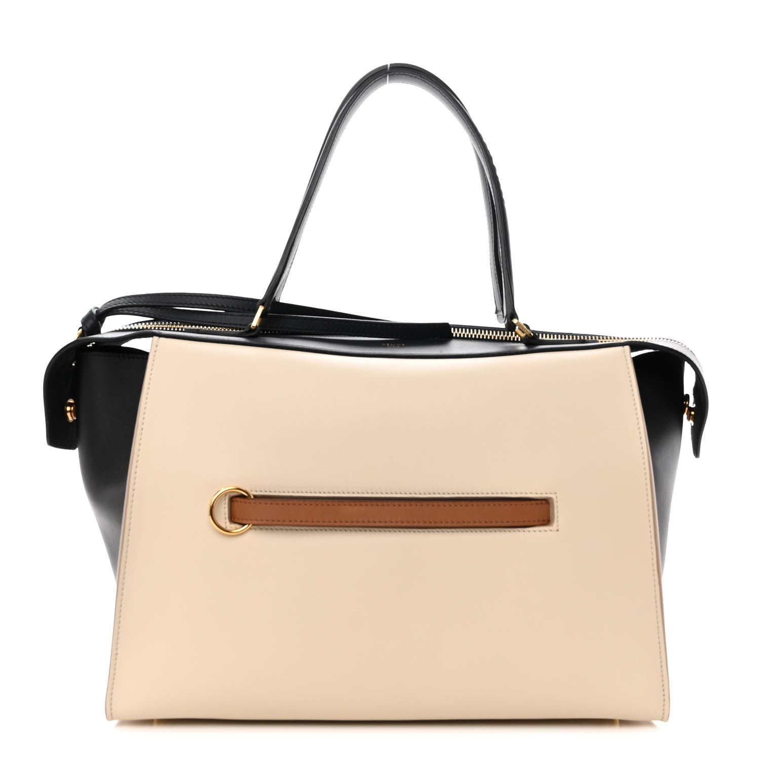 Celine Smooth Calfskin Small Ring Bag Chalk 1 of 9