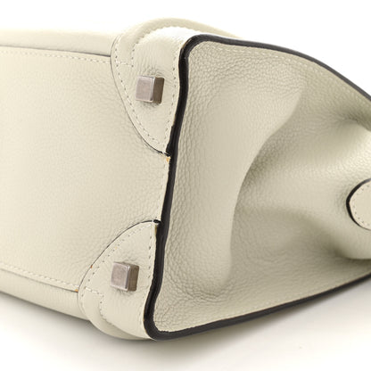 Celine Drummed Calfskin Micro Luggage Lune 9 of 12