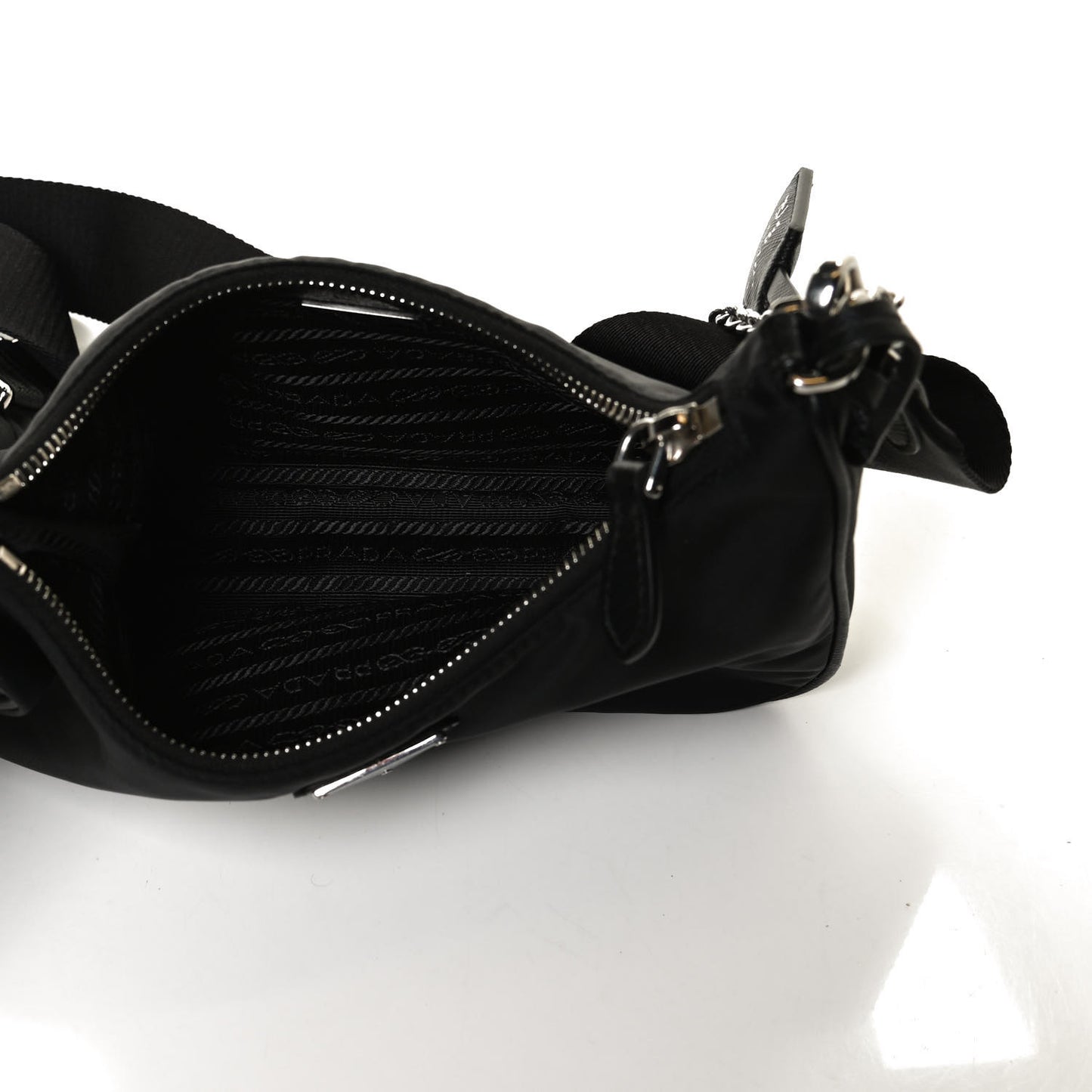 Nylon Re-Edition 2005 Shoulder Bag Black