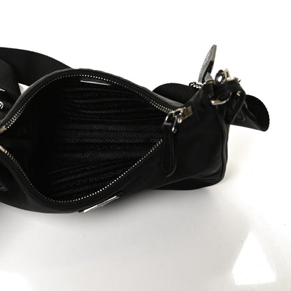 Prada Nylon Re-Edition 2005 Shoulder Bag Black 5 of 14