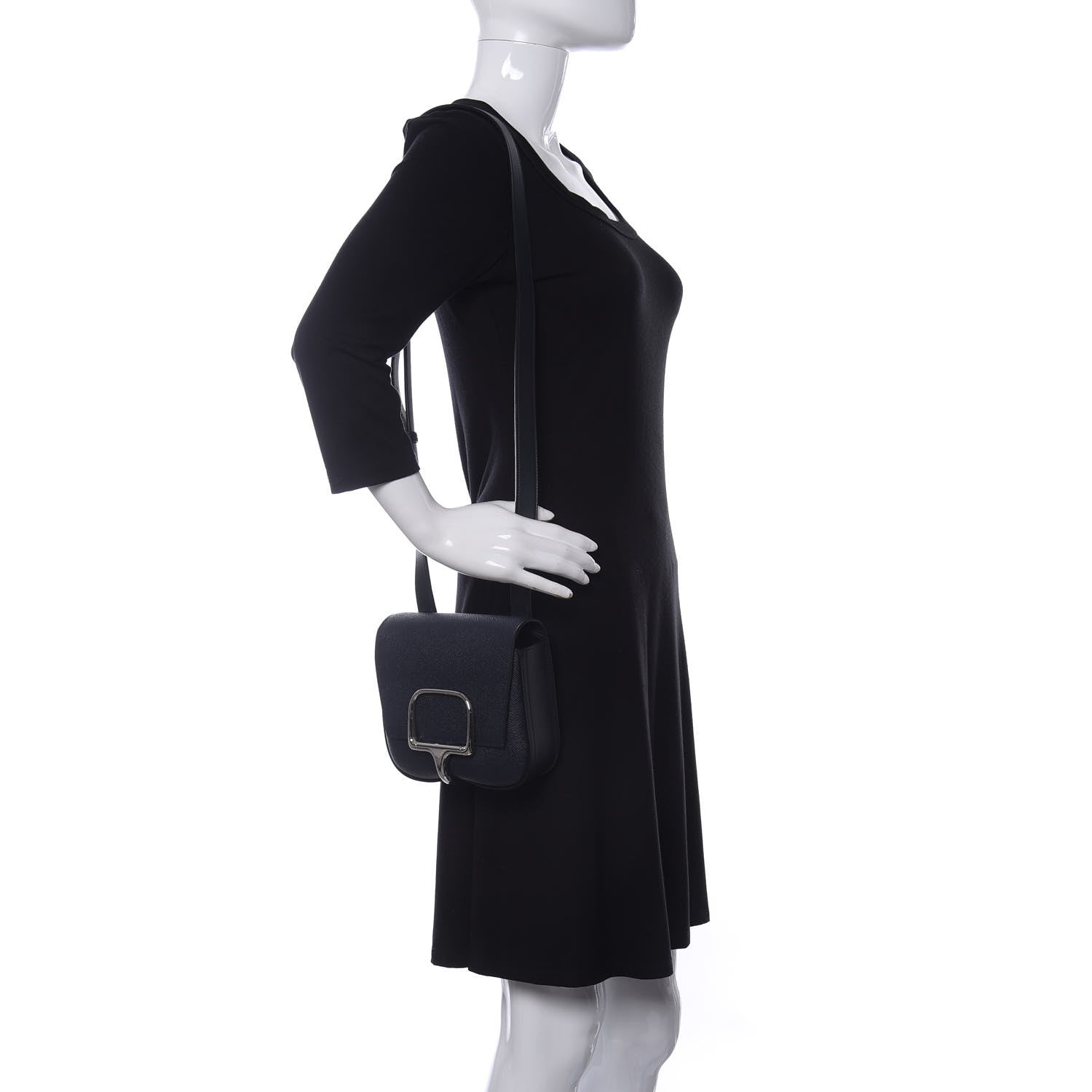 Hermes Epsom Mini Della Cavalleria Bleu Indigo Bleu Obscur 2 of 11