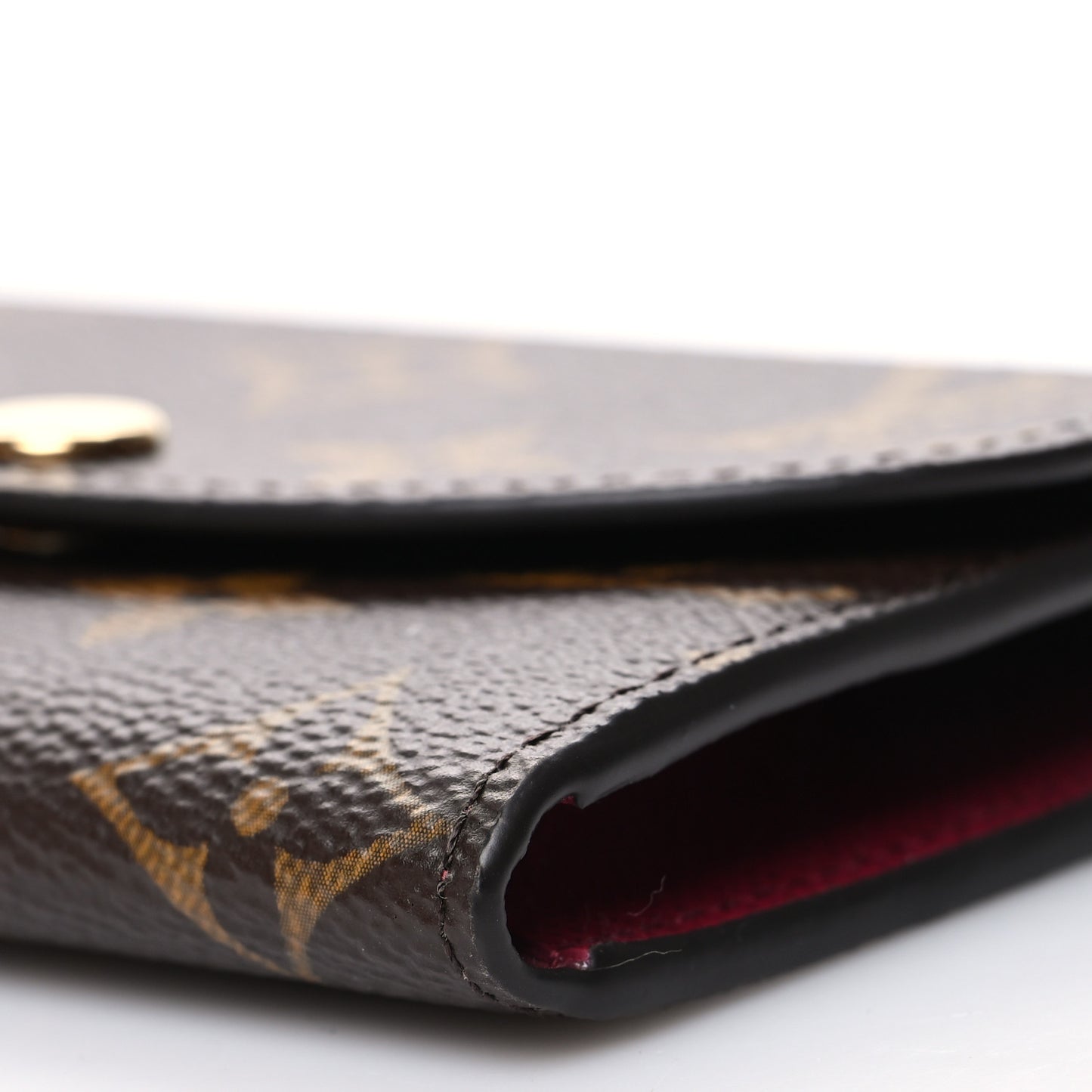 Monogram Rosalie Coin Purse Fuchsia