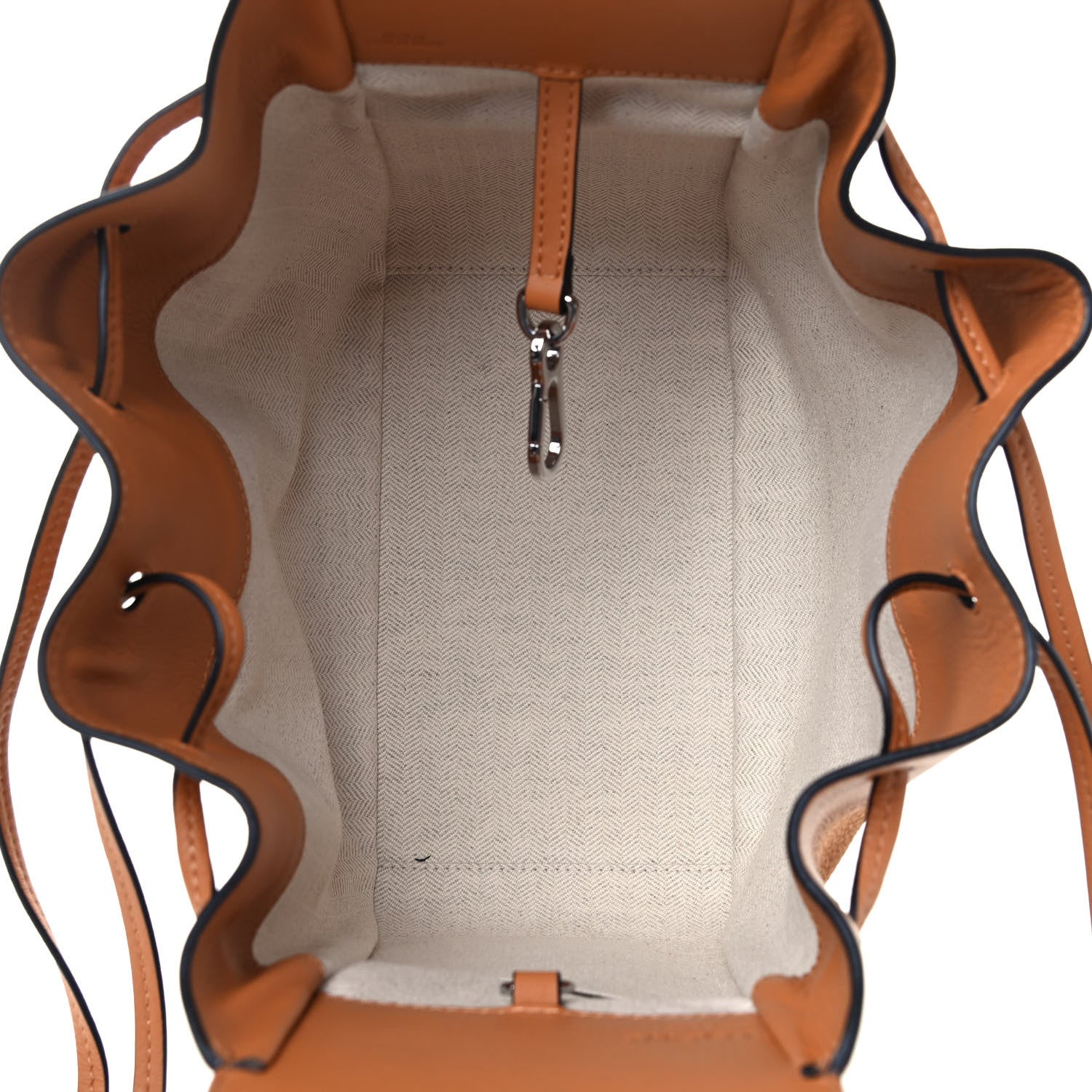 Loewe Calfskin Nubuck Small Hammock Shoulder Bag Honey 8 of 8