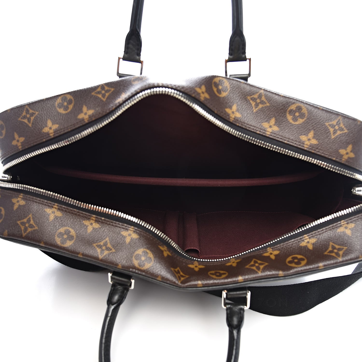 Louis Vuitton Monogram Macassar Porte-Documents Voyage GM 5 of 20