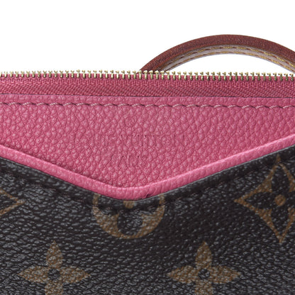 Louis Vuitton Monogram Pallas Clutch Rose Fizzy 5 of 13