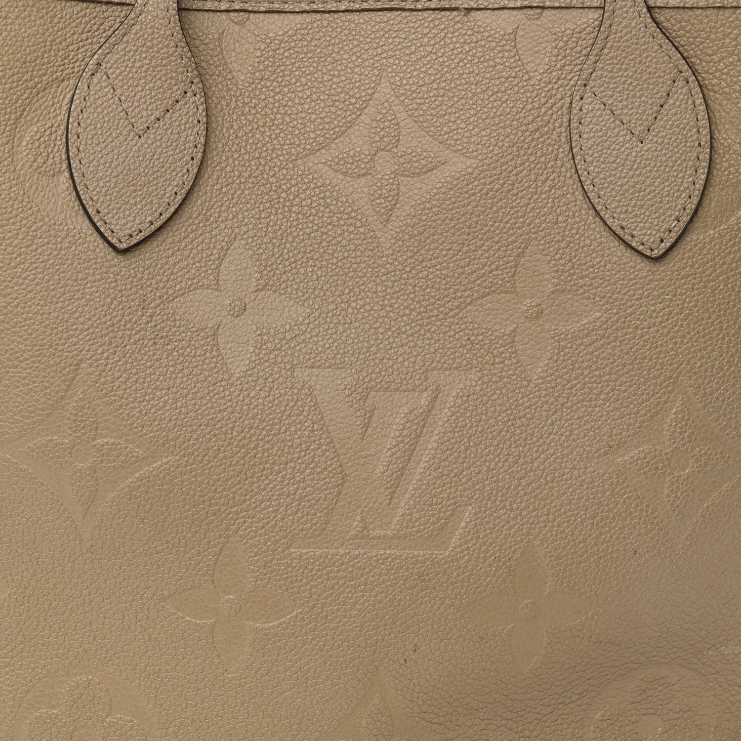 Louis Vuitton Empreinte Monogram Giant Neverfull MM Tourterelle 8 of 17
