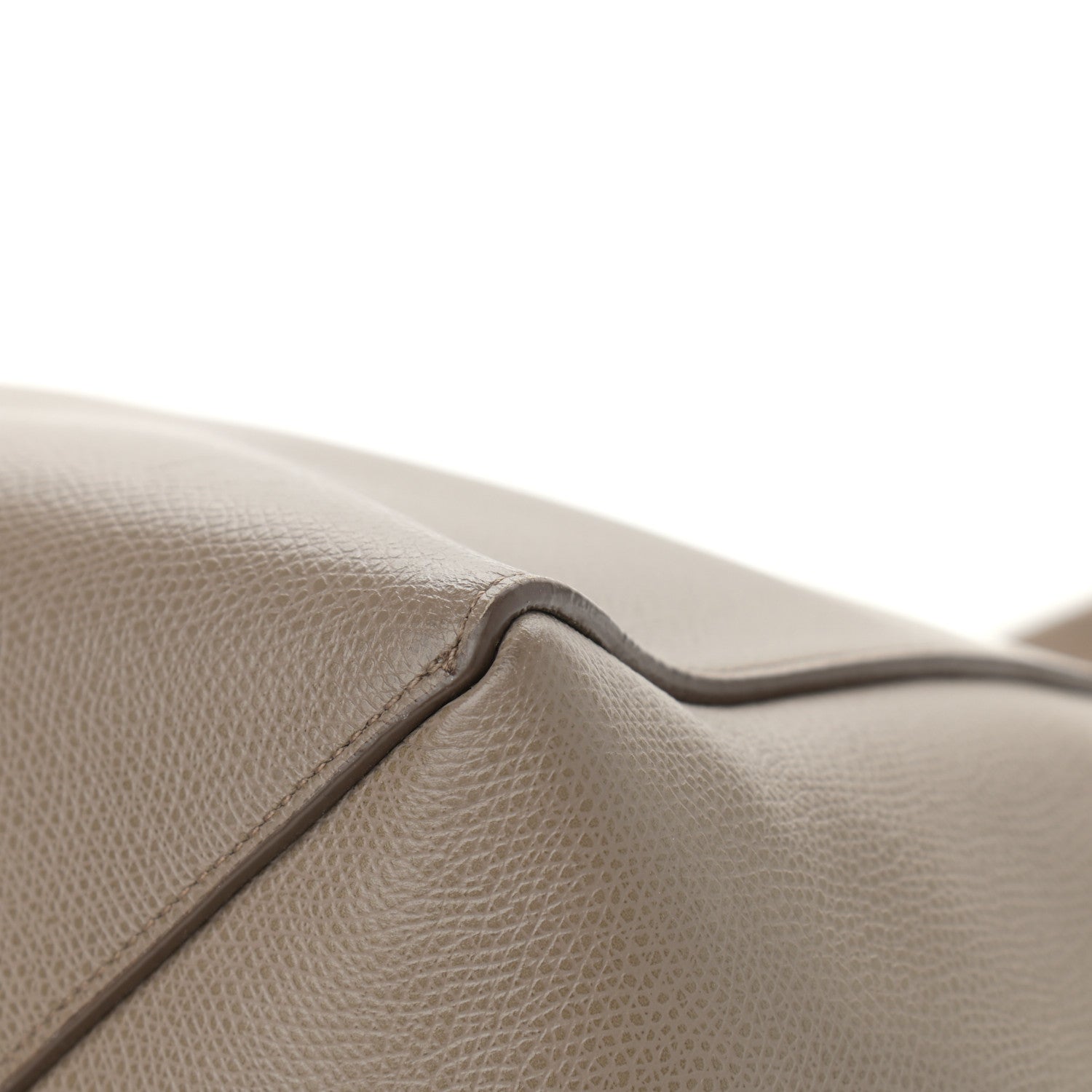 Celine Grained Calfskin Small Horizontal Cabas Phantom Taupe 10 of 15