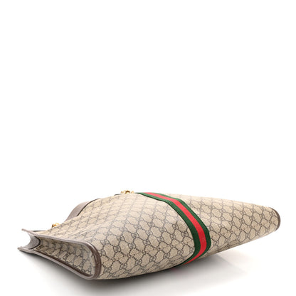 Gucci GG Supreme Monogram Large Rajah Chain Tote Beige New Acero 4 of 10