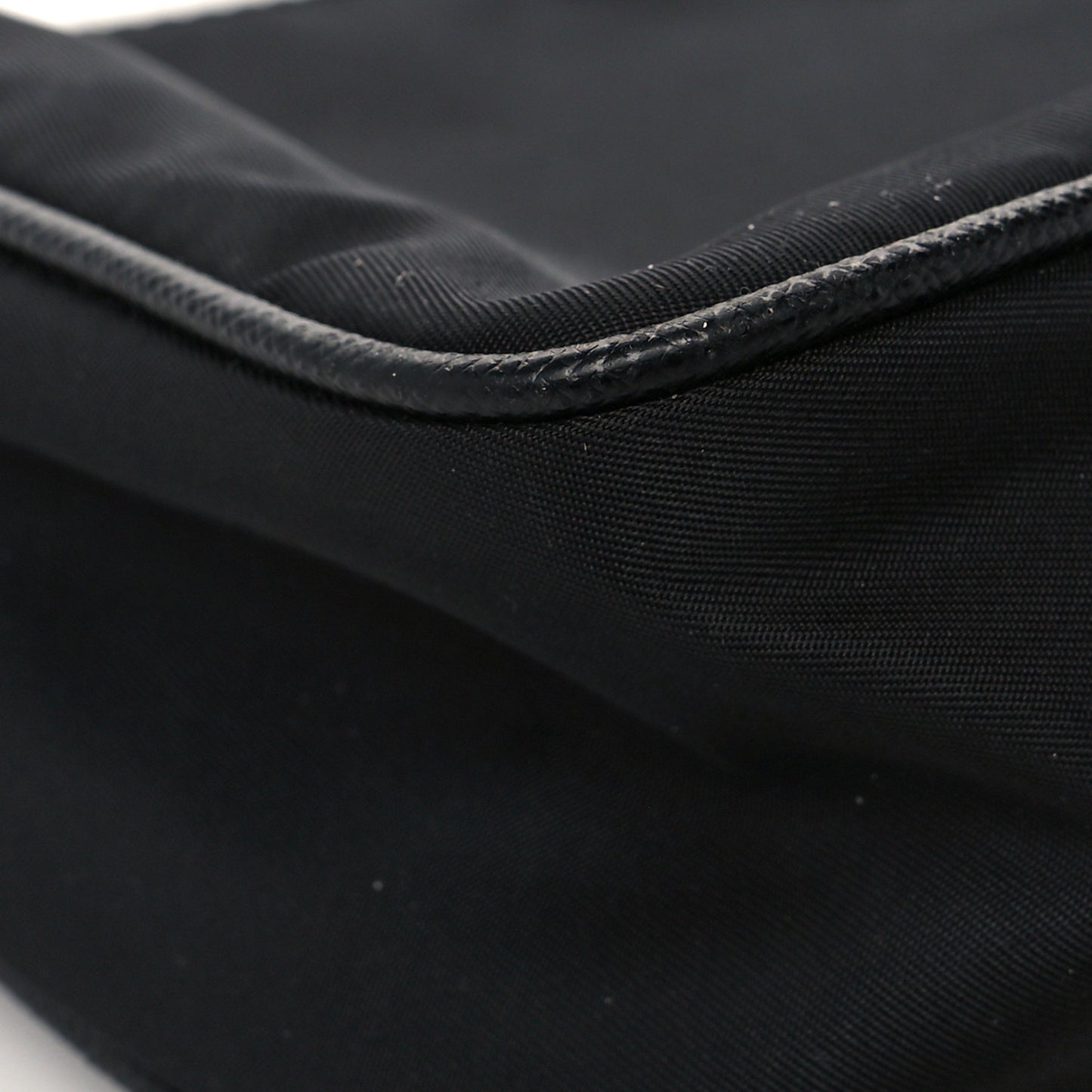 Tessuto Nylon Saffiano Mini Re-Edition 2005 Bag Black